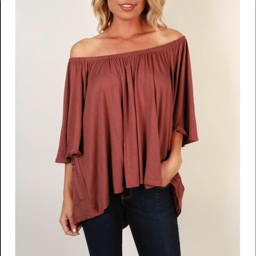 Off the shoulder top
